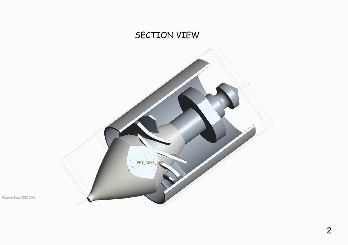 CREO Parametric Model